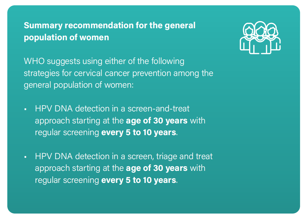 WHO發(fā)布宮頸癌防治新版指南，「推薦HPV-DNA 檢測(cè)為宮頸癌首選篩查方法」